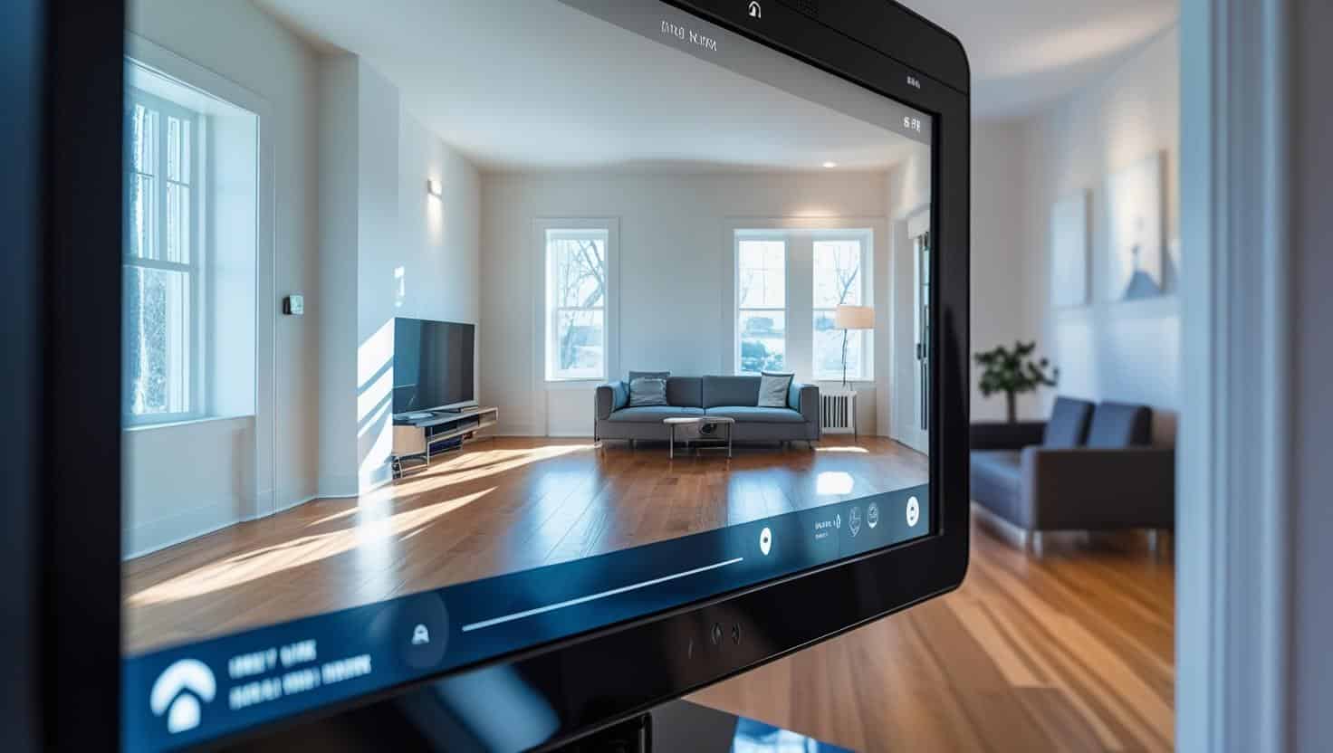 ホームセキュリティの画面